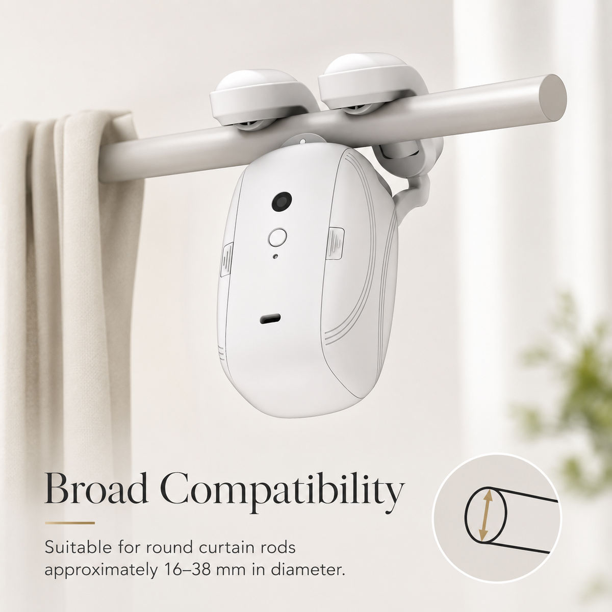 Ringlet Curtain Smart-Motor