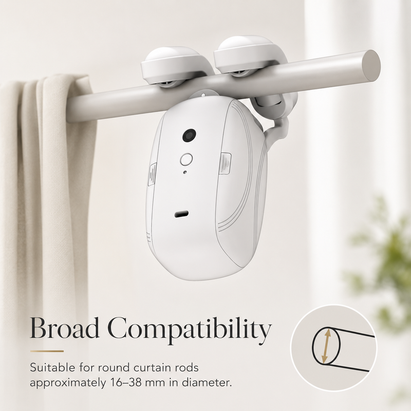 Why Choose The Aperture Ringlet Curtain Motor?
